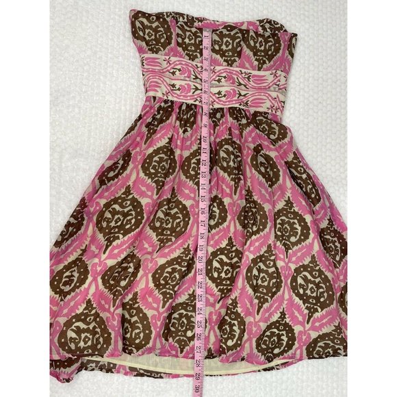 Plenty by Tracy Reese Sz 2 Fit & Flare Strapless - Picture 9 of 11